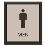 Men Sign w/ Male Symbol