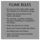 Minnesota Flume Rules Sign