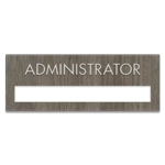 Nameplate Sign w/ Title