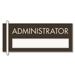 Nameplate Sign w/ Title