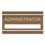 Nameplate Sign w/ Title