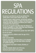 Nebraska Spa Regulations Sign