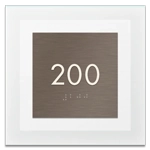 Room Number Sign - Large