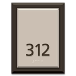 Room Number Sign