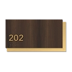Room Number Sign