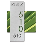 Room Number Sign w/Symbols