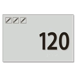Room Number Sign w/Symbols