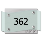 Room Number Sign w/Symbols