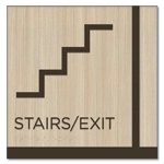Stairs/Exit Sign