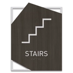 Stairs Sign w/Symbol