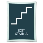 Stairway Exit Sign - DC Compliant