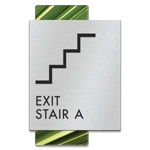 Stairway Exit Sign - DC Compliant