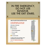 Standard Elevator Evacuation Plans - NYC Compliant