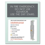 Standard Elevator Evacuation Plans - NYC Compliant