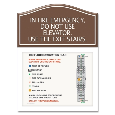 Standard Elevator Evacuation Plans - NYC Compliant