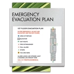 Standard Entrance Evacuation Plans - CA Compliant