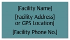 Texas Emergency Phone Location Sign