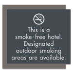 This is a smoke-free hotel...
