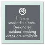 This is a smoke-free hotel...