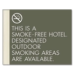 This is a smoke-free hotel...