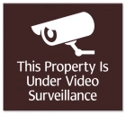 Video Surveillance Sign- Fiberbrite