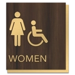 Women Sign w/Female & ISA Symbols