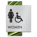 Women Sign w/Female & ISA Symbols