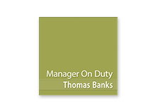 Manager on Duty Signs