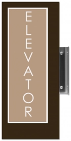 2-Line Perpendicular Overhead Sign