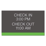 4-Line Custom General Information