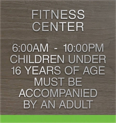 8-Line Common Room Sign