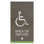 Accessible Direction Sign w/ ISA