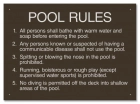 Connecticut Pool Rules Sign