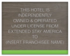 Franchisee Statement Plaque - Premier Suites