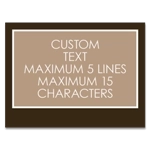 General Information Sign