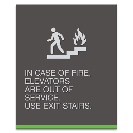 In Case of Fire, Elevators Are Out of Service...