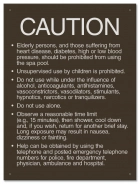 New York Spa Rules Sign