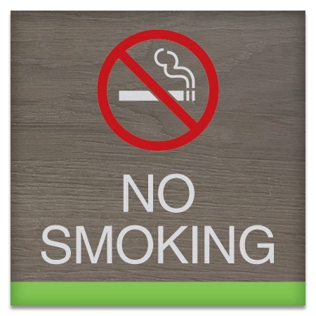 No Smoking - California Compliant