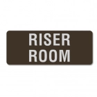 Riser Room Label