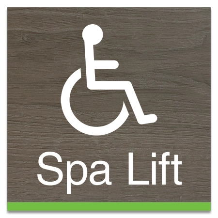 Spa Lift w/ISA Symbol