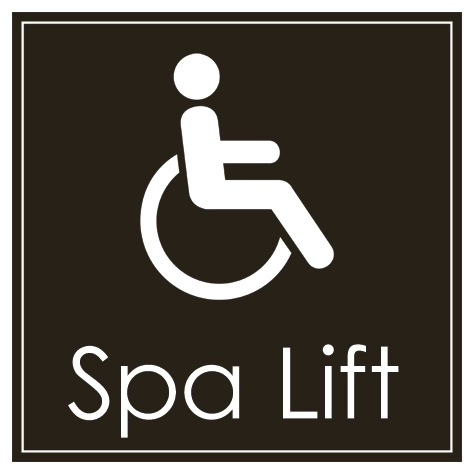 Spa Lift w/ISA Symbol