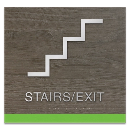 Stairs/Exit Sign