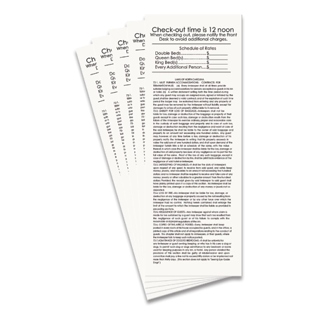 State Law Insert Card - 50 Pack