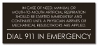 State Pool Sign - Dial 911 In Emergency - Nevada Compliant