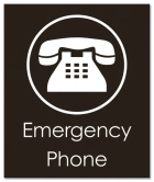 State Pool Sign - Emergency Phone - Illinois Compliant