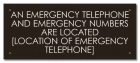 State Pool Sign - Emergency Phone - Nevada Compliant