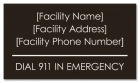 State Pool Sign - Emergency Sign