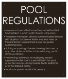 State Pool Sign - Pool Rules - Nebraska Compliant