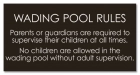 State Pool Sign - Pool Rules - New Jersey Compliant