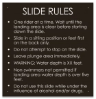 State Pool Sign - Slide Rules - Montana Compliant